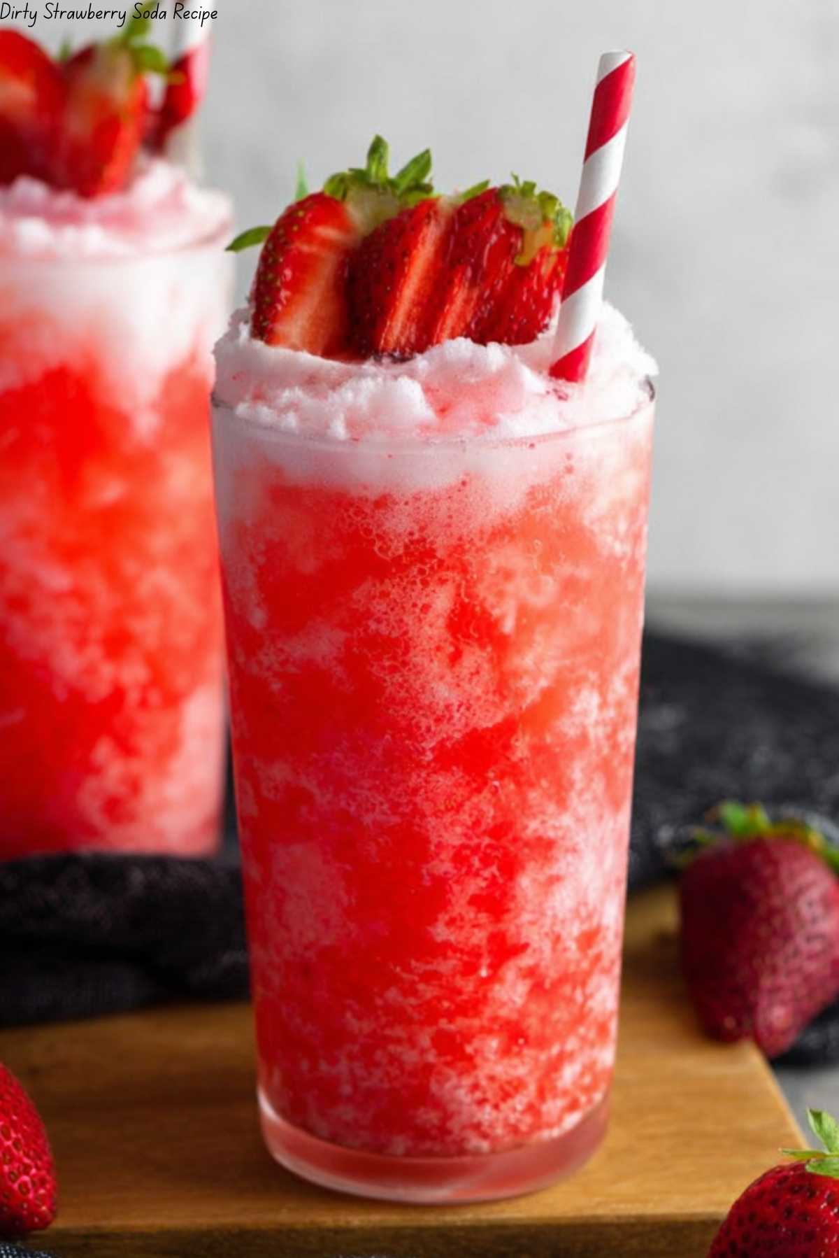 Dirty Strawberry Soda Recipe