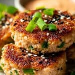 Asian-Style Tuna Cakes with Spicy Mayo