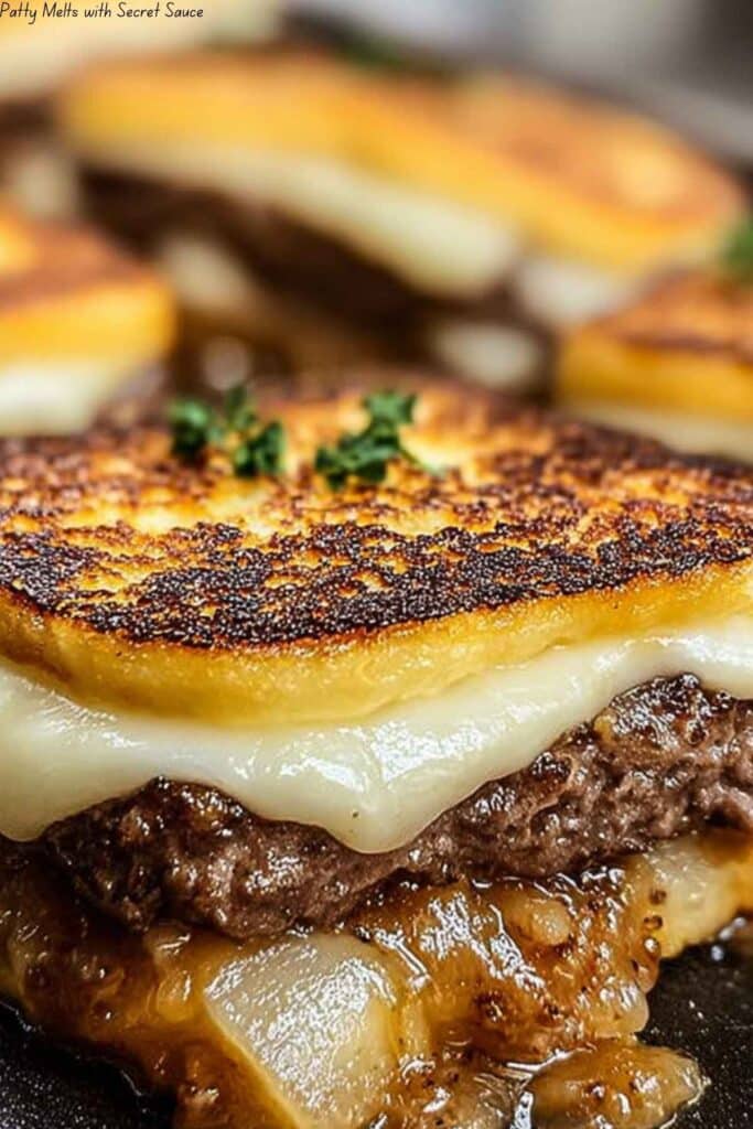Patty Melts with Secret Sauce