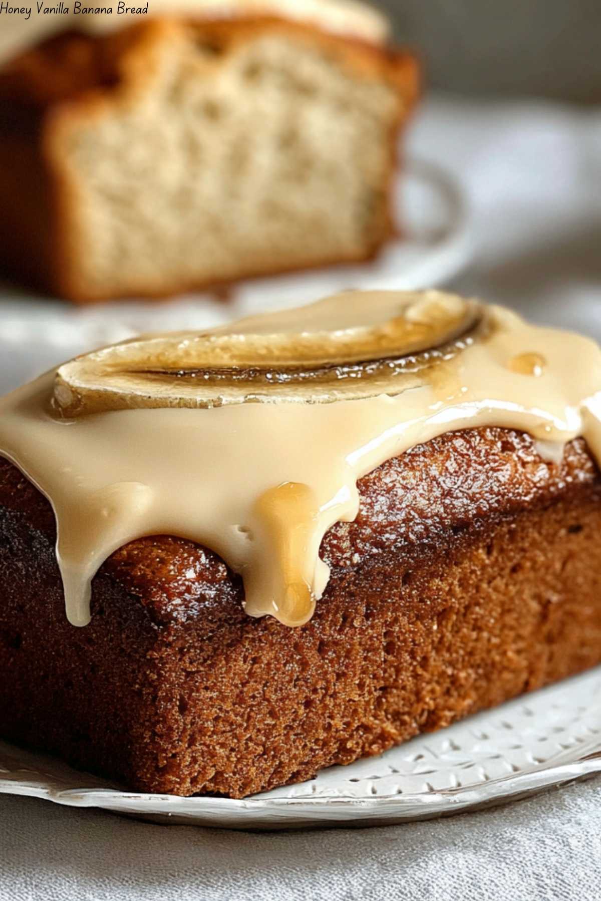 Honey Vanilla Banana Bread