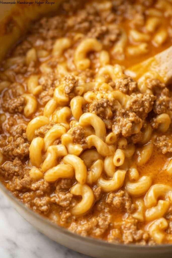 Homemade Hamburger Helper Recipe