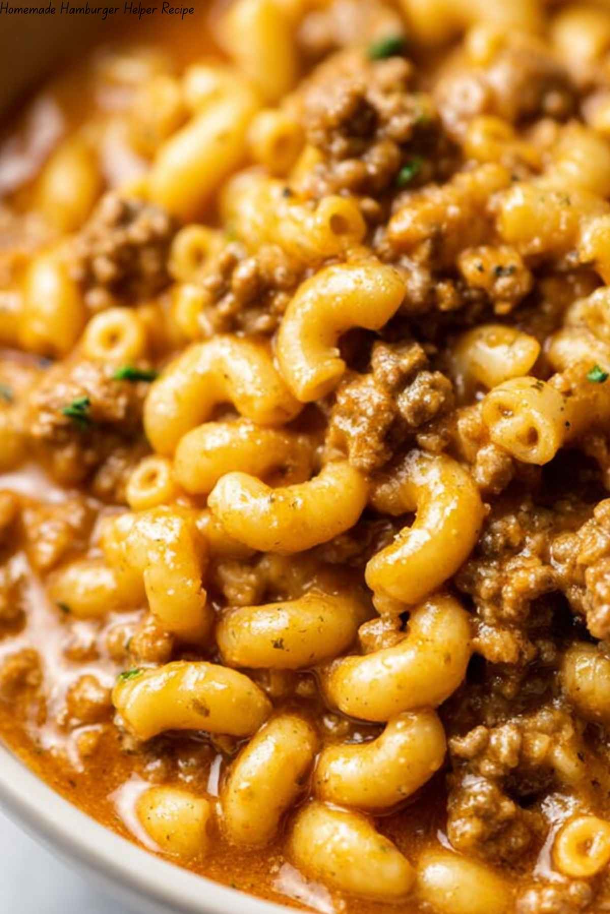 Homemade Hamburger Helper Recipe