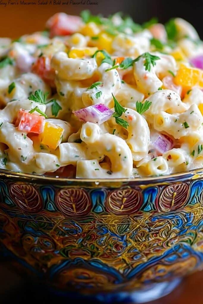 Guy Fieri’s Macaroni Salad: A Bold and Flavorful Classic