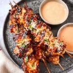 Bang Bang Chicken Skewers