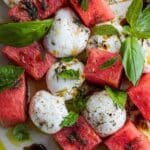 Burrata Watermelon Salad