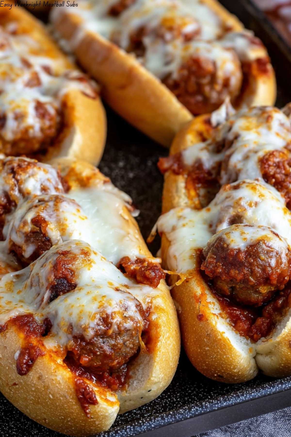 Easy Weeknight Meatball Subs
