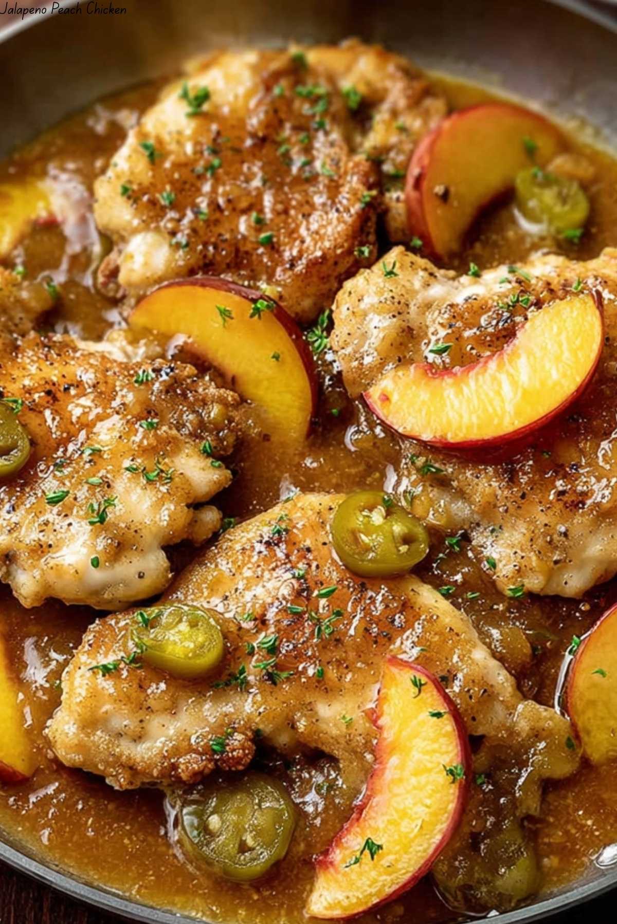 Jalapeno Peach Chicken